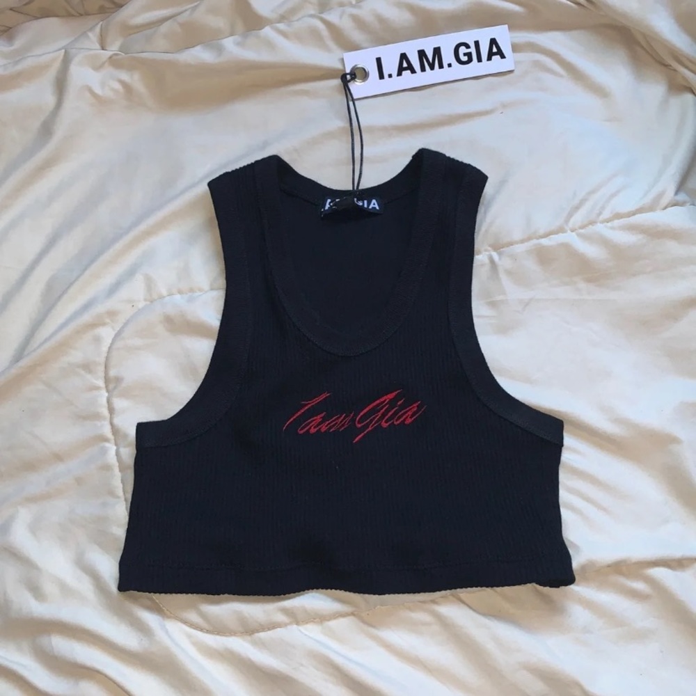 I.AM.GIA cropped tank!